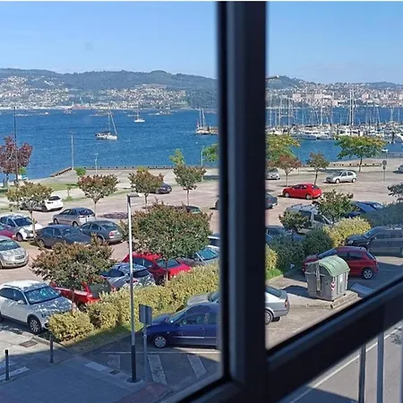 Rincon Del Mar Vacacional, Centrico,terrazas Y Vistas A La Ria De Vigo Moana
