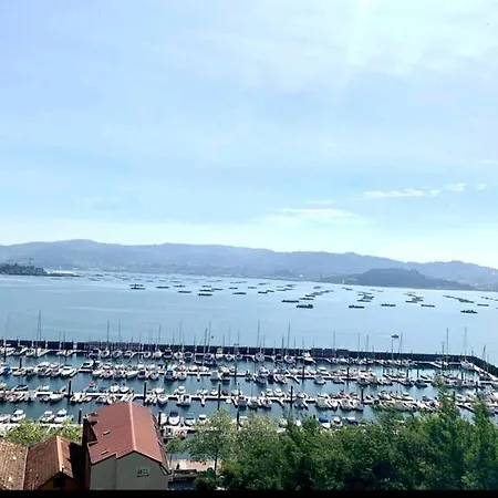 Rincon Del Mar Terrazas Y Vistas A La Ria De Vigo Lejlighed *