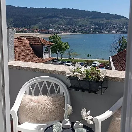 Rincon Del Mar Vacacional, Centrico,terrazas Y Vistas A La Ria De Vigo Moana
