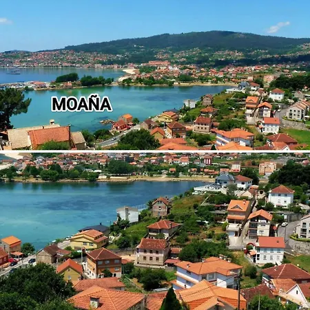 Rincon Del Mar Terrazas Y Vistas A La Ria De Vigo Lejlighed *