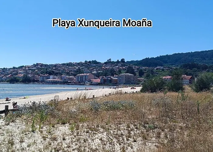 アパート Rincon Del Mar Terrazas Y Vistas A La Ria De Vigo Moaña