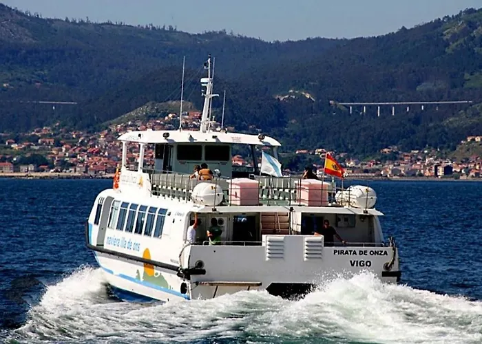 Rincon Del Mar Terrazas Y Vistas A La Ria De Vigo アパート *