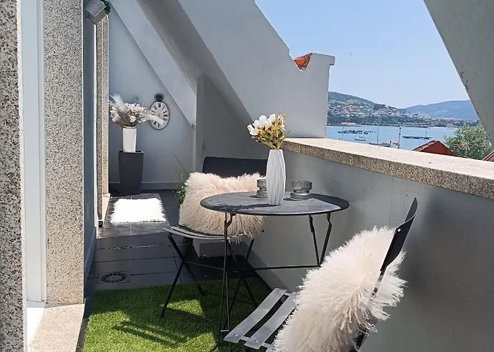 Rincon Del Mar Terrazas Y Vistas A La Ria De Vigo アパート Moaña